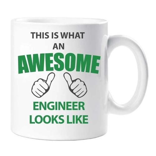 Awesome Engineer Birthday Christmas Gift Mug