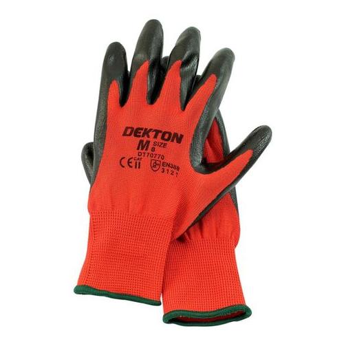 Dekton Ultra Grip Working Gloves Nitrile Coated Size 8/M