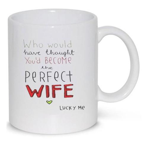 The Perfect Wife Anniversary Valentine Husband Gift Coffee Mug