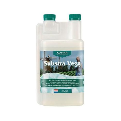 Canna Substra Mineral Plant Nutrients - Soft Water - Vega B 1L