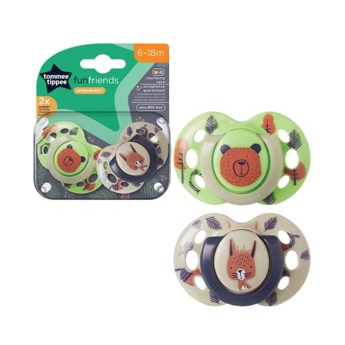 Fun Style Soothers 2 Pack 6-18M