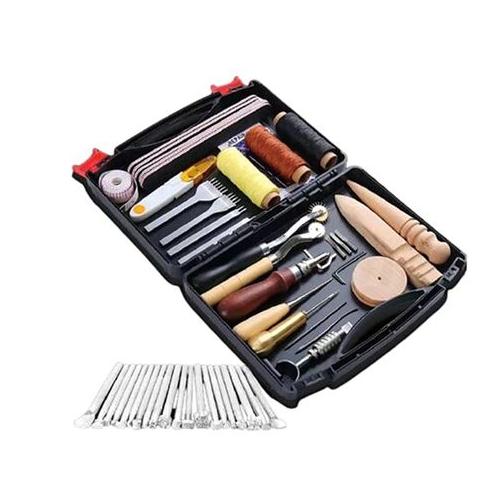 59 Pieces DIY Craft Leather Sewing Tool Set