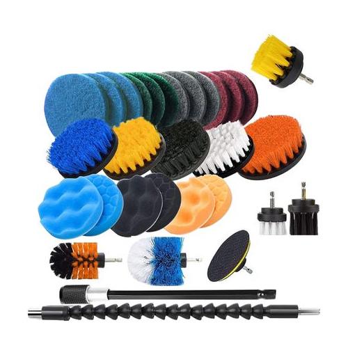 31-In-1 Drill Brush Attachment Set for Kitchen Bathroom Grout Tile Corners
