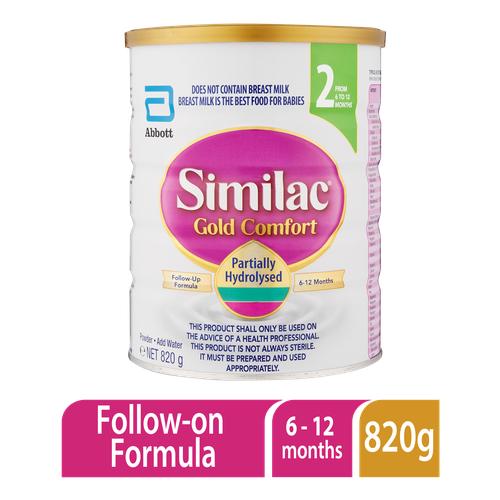 Similac Gold Comfort 2 | Follow-up Formula 820g
