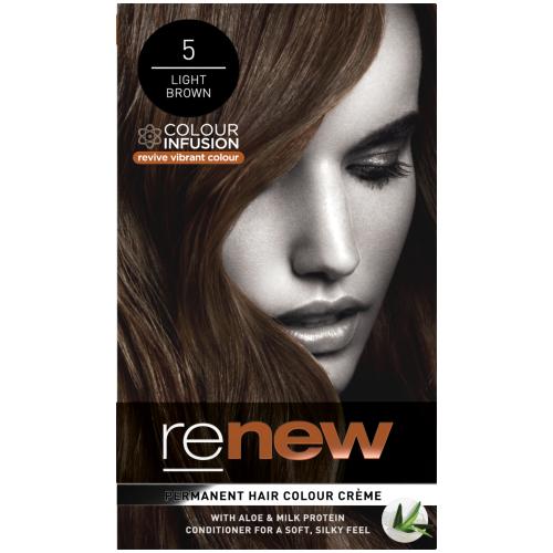 Colour Infusion Permanent Hair Colour Creme Light Brown 5