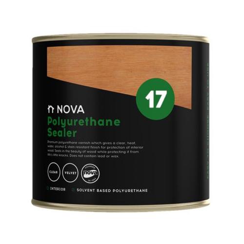 Nova 17 Polyurethane Sealer - Velvet / Clear - Interior Varnish