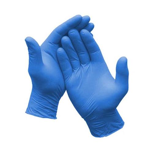 Blue Nitrile Powder Free Disposable Gloves - 1000 Gloves - Extra Large