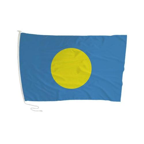 Palau Flag with Rope and Toggle - 180 x 120cm