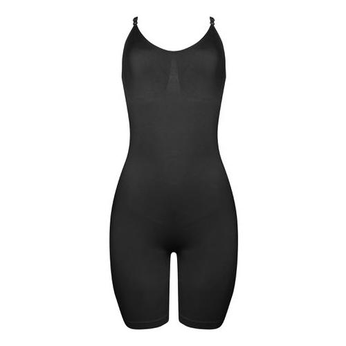 Seamless Full Body Coverage Shapewear Bodysuit - Black