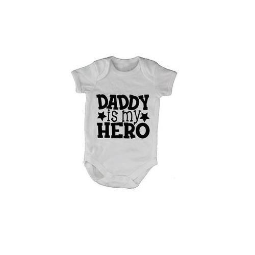 Daddy is my Hero - Stars - Short Sleeve - Baby Grow