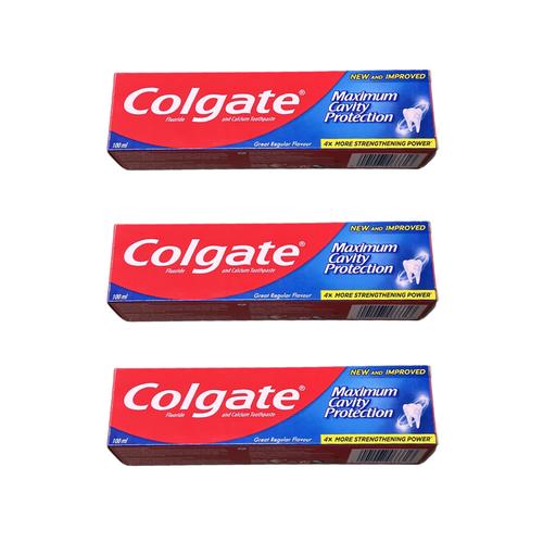 Colgate Toothpaste Maximum Cavity Protection Pack of 3 Combo