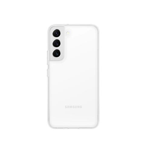 Samsung s22 Soft Plastic Cover with Three Main Camera Openings - CLEAR