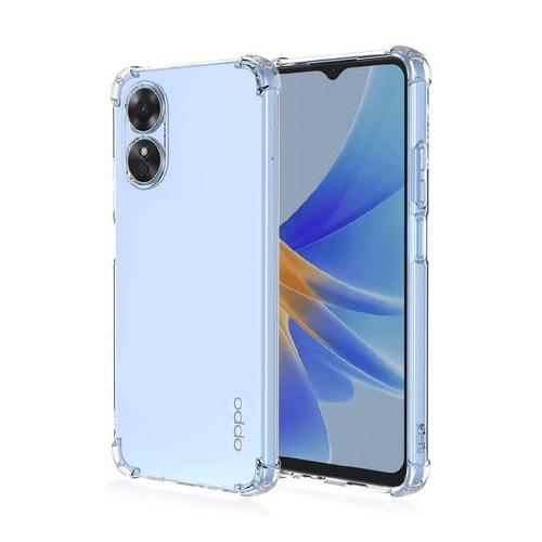 TRON Protective Shockproof Transparent Case Designed for Oppo A17 / A17K