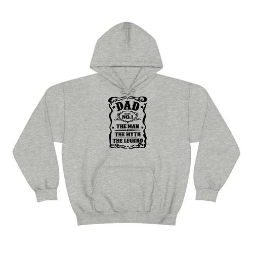 Dad the Man, Themyth Father's Day Gift Hoodie