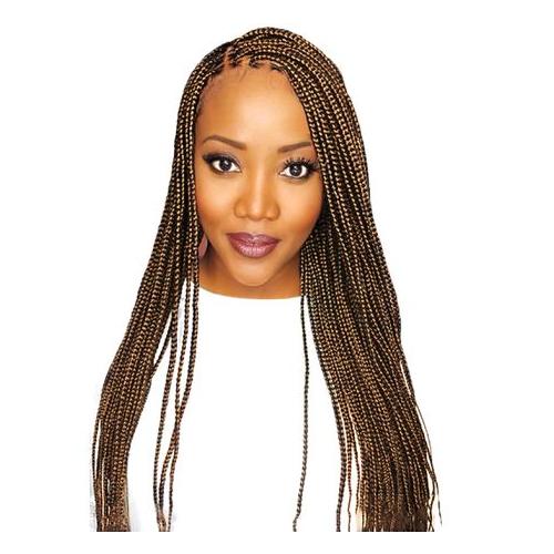 Color 30 Knotless Box Braided Wig