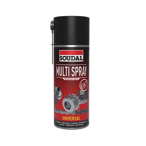 SOUDAL Lubricant Multi Purpose Aerosol Spray Professional Quality 400ml