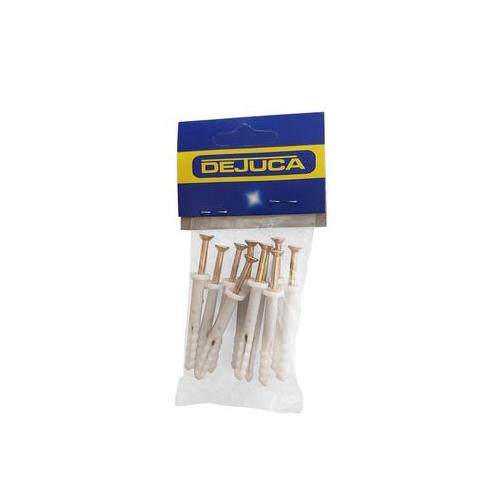 Dejuca - 10 Piece - Nail-in Anchor - 5mm x 45mm - 3 Pack