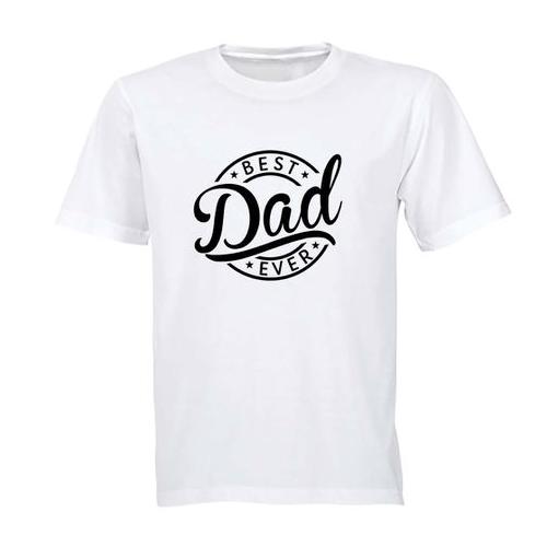 Best Dad Ever - Circular - Adults - T-Shirt