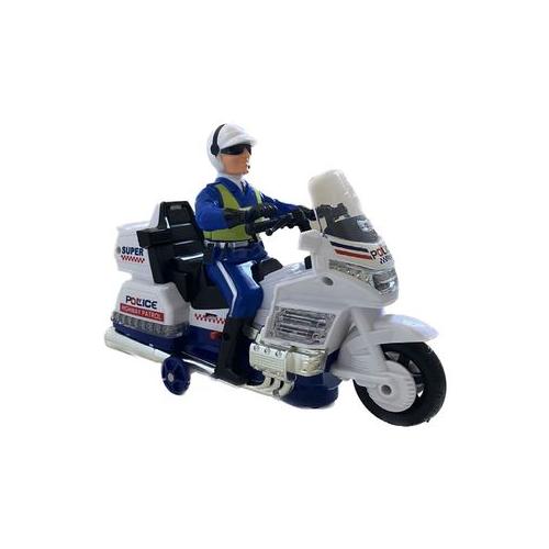 Toy Police Motorcycle with Lights & Sounds 1:20 in scale