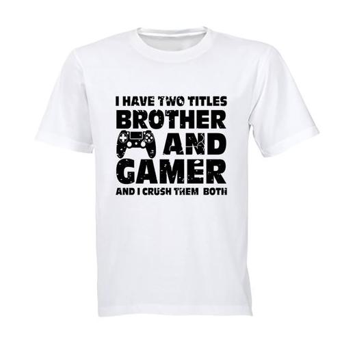 Brother and Gamer - Kids T-Shirt