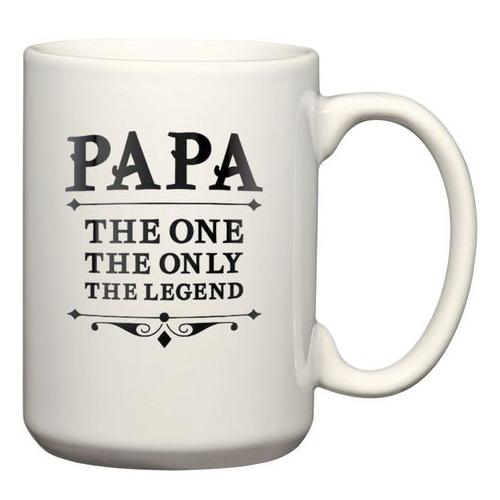 Papa The One The Only Birthday Christmas Father's Day Gift Coffee Mug