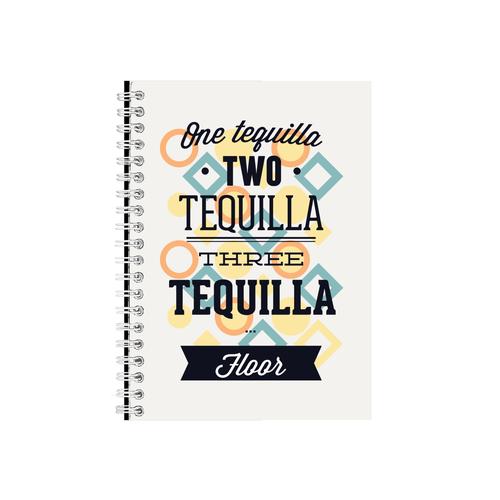 Tequila Notebook - Great Drinking Gift Idea - Writing Books Notepad Pad