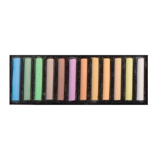 BlockX Soft Pastel 12 Piece Set, Light Colours