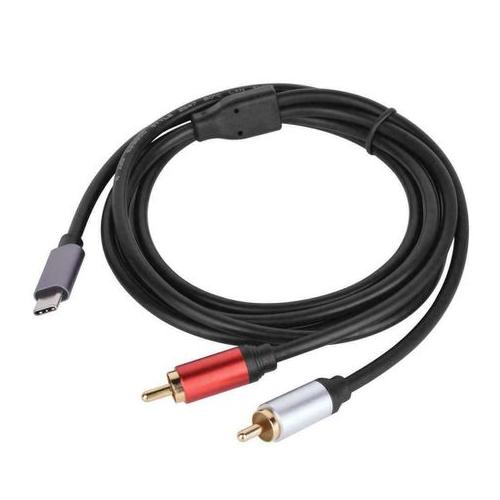 1.5m Type-C To 2 RCA Cable SE-LT20