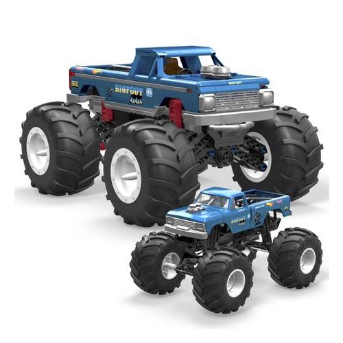 MEGA Hot Wheels Bigfoot Collectible Monster Truck Building Toy - 538 Pieces