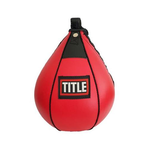 TITLE Boxing Speedbag - Genuine Leather