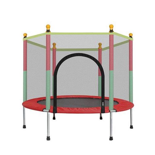 Kids & Toddlers Fun Indoor & Outdoor Mini Trampoline With 360 Safety Net