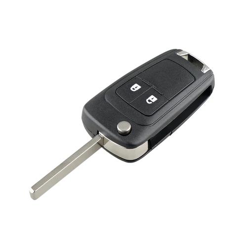 2 Button Key Case Shell Compatible with Opel Corsa, Astra, Zafira, Insignia