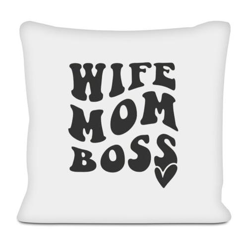 Wife Mom Boss Birthday Christmas Mother's Day Gift Scatter Cushion