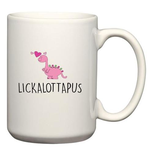 Lickalottapus Birthday Christmas Gay Lesbian Gift Coffee Mug