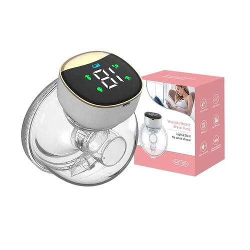 LED Touch Electric Wearable Breast Pump with With 4 Modes 12 Gears