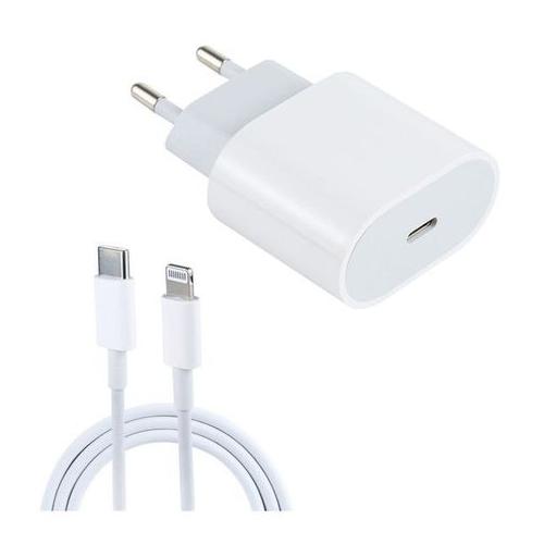 Fast Charger 25w - Type-C Cable and Adapter - iPhone Compatible