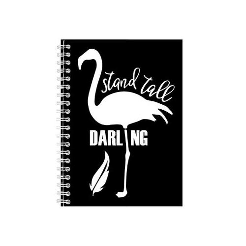 Flamingo Notebook Animals Gift Idea Writing Book Notepad Pad 51