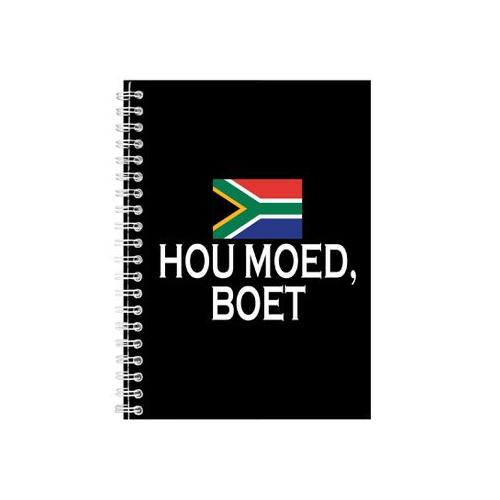 Hou Moed Boet Notebook Afrikaans Gift Idea Writing Book Notepad Pad 48