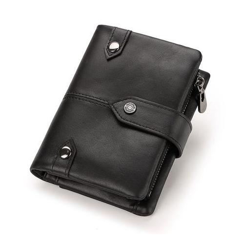 Women's Premium Genuine Cowhide Leather Wallet with Smart Design