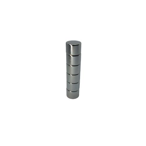 Neodymium Disc Magnets - 10mm x 7mm N42 Grade - 6 Pack