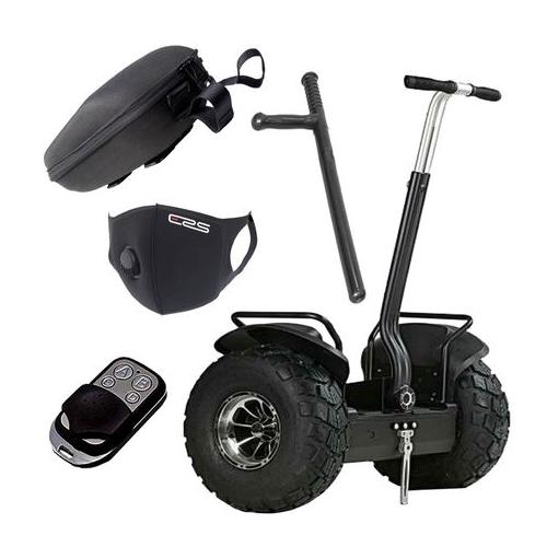 Self Balance Wheel Off-Road All Terrain Scooter-Lights-Remote-Bag & Baton