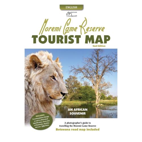 Tinkers Moremi Game Reserve Tourist Map