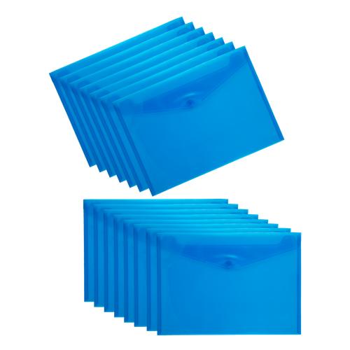 Butterfly Carry Folders - A4 160 m (Blue) X15