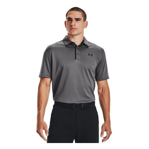 Under Armour Men's Tech Golf Polo - Graphite/Black