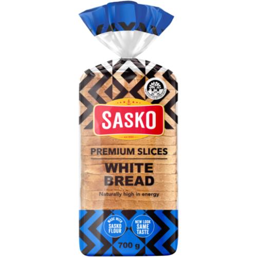 SASKO Premium Sliced White Bread 700g