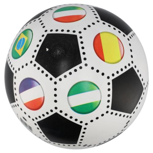 Plastic Flag Ball 23cm