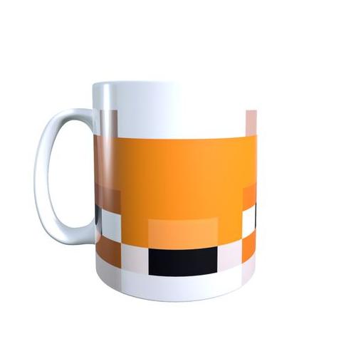 Fox Head - Minecraft Coffee Mug