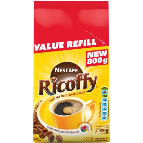NESCAFÉ RICOFFY Soluble Chicory & Coffee Granules Refill 800g