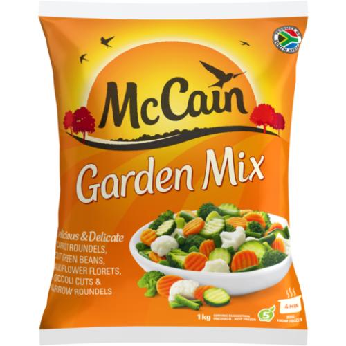 McCain Frozen Garden Mix Vegetables 1kg