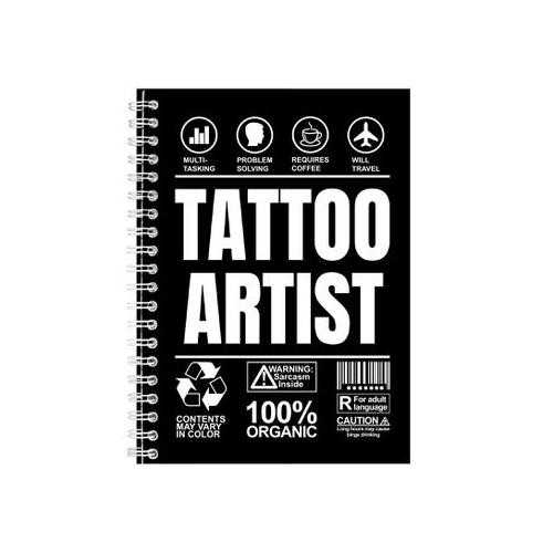 Tattoo Artist Notebook Tattoo Gift Idea Writing Books Notepad A5